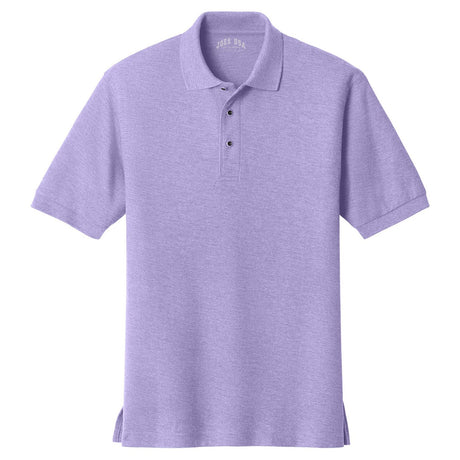 Mens Classic Silk Touch Polo Shirts in 36 Colors and Sizes: XS-6XL-BrightLavender Polos/Knits Joe's USA Bright Lavender X-Small