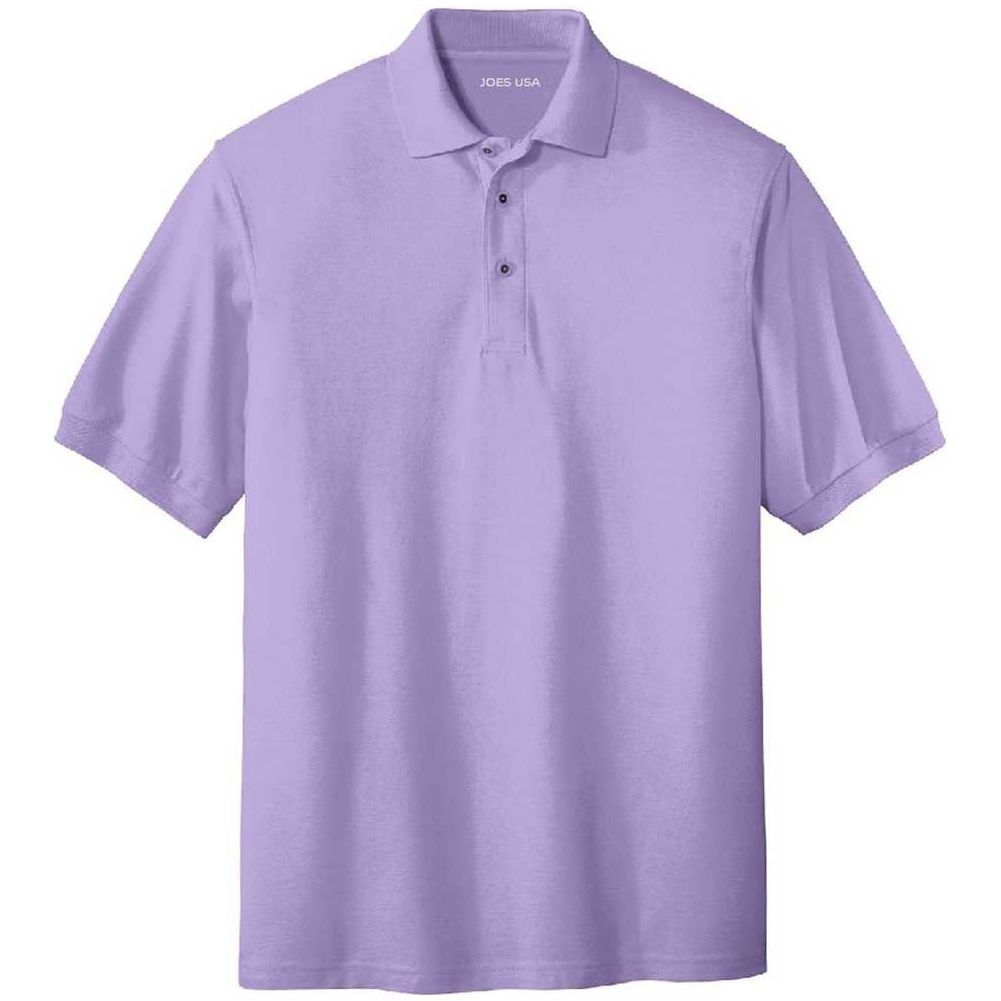 Mens Classic Silk Touch Polo Shirts in 36 Colors and Sizes: XS-6XL Joe's USA Polos and Knits