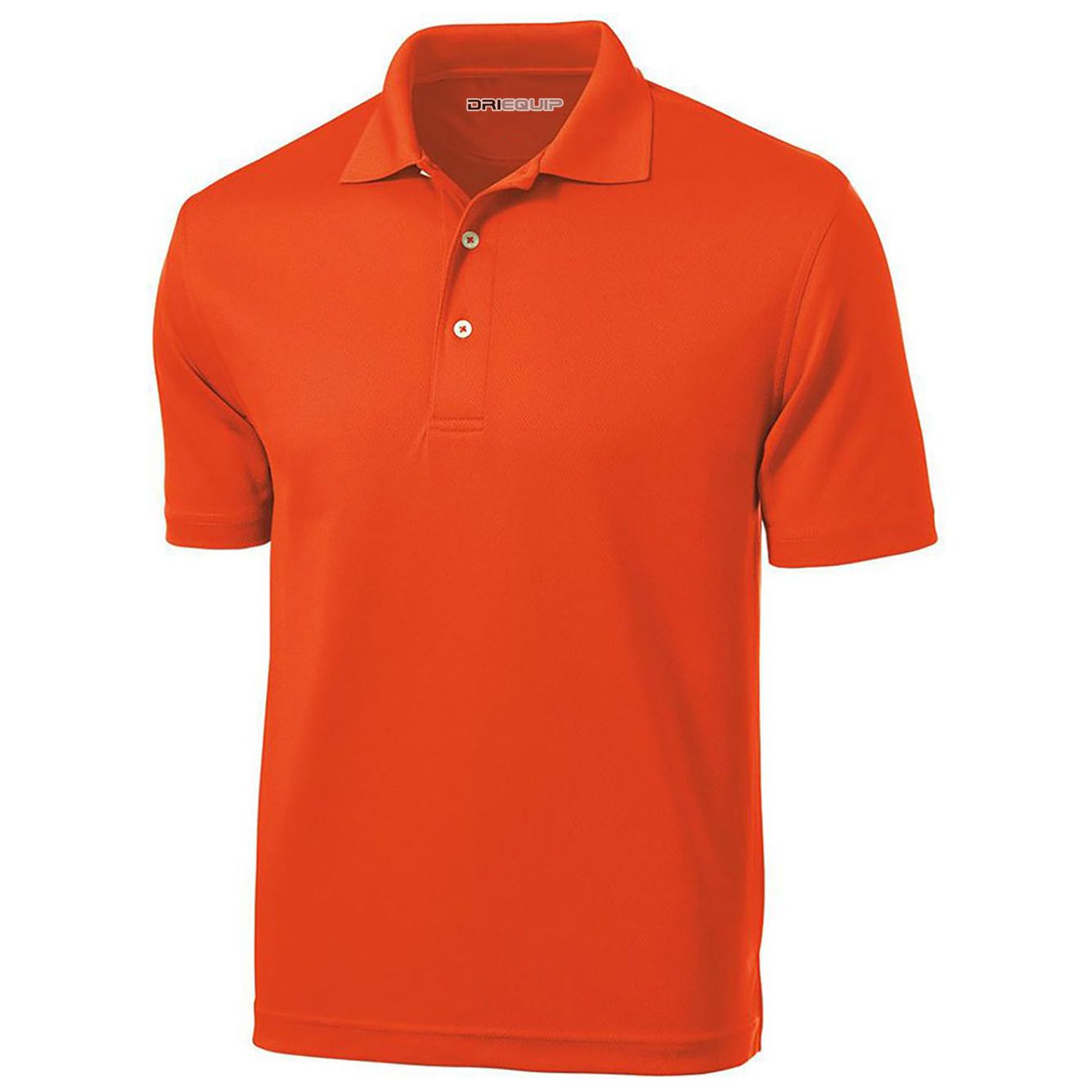 Men's Tall Dri-Mesh Polo Polos/Knits DRI-EQUIP Bright Orange Large Tall