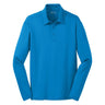 Silk Touch Performance Long Sleeve Polo Polos/Knits Joe's USA Brilliant Blue X-Small