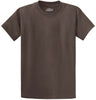 Joe's USA Mens Heavyweight Wholesale 6.1-ounce, 100% Cotton T-Shirt - Brown - JUSA T-Shirts Joe's USA Brown S