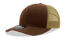 Decky 6 Panel Mid Profile Structured Cotton Blend Trucker | Decky 6021