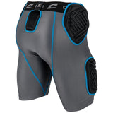 BULL RUSH 5 - PAD FOOTBALL GIRDLE | Champro FPGU10 CHARCOAL BLACK INSET Youth Small Accessories
