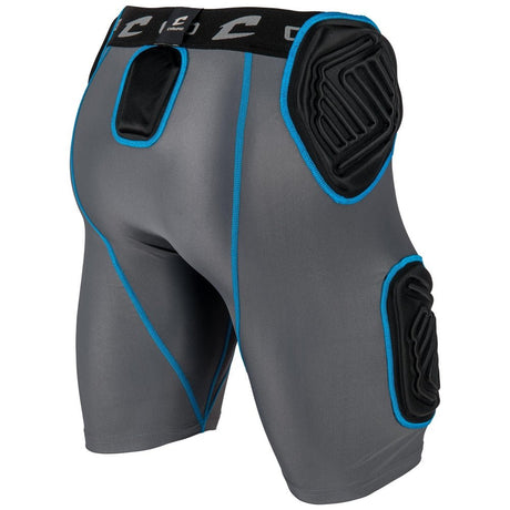 BULL RUSH 5 - PAD FOOTBALL GIRDLE | Champro FPGU10 CHARCOAL BLACK INSET Youth Small Accessories