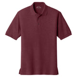 Mens Classic Silk Touch Polo Shirts in 36 Colors and Sizes: XS-6XL-Burgundy Polos/Knits Joe's USA Burgundy X-Small