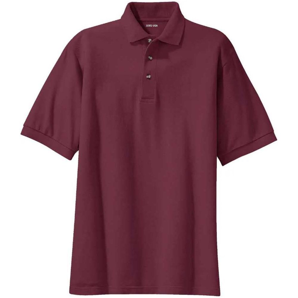 Mens Pique Knit Polo with Pocket Joe's USA Mens Apparel