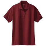 Ladies Silk Touch Polo-Burgundy Polos/Knits Joe's USA Burgundy X-Small