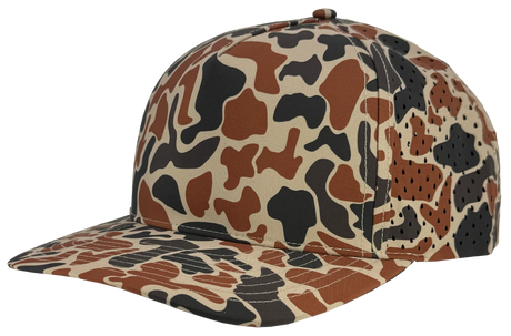 Zapped Headwear BLACKHAWK 5-Panel Snapback Hat | Wholesale Performance Caps