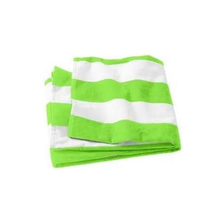 Cabana Stripe Beach Towel Black Classic Towels