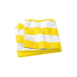 Cabana Stripe Beach Towel Black Classic Towels