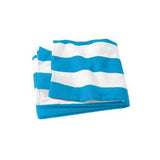 Cabana Stripe Beach Towel Turquoise Classic Towels