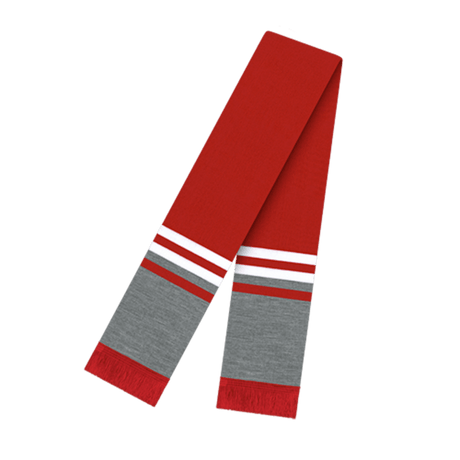 Cap America 60 Inch Scarf with Elite Fringe RK60 True Red Standard