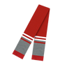Cap America 60 Inch Scarf with Elite Fringe RK60 True Red Standard