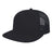 Cap America 7 Panel Trucker Cap i3057 Black Standard Caps