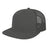 Cap America 7 Panel Trucker Cap i3057 Charcoal Standard Caps