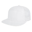Cap America 7 Panel Trucker Cap i3057 White Standard Caps