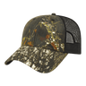 Cap America Camo Trucker Cap i2005 Mossy Oak® Break - Up®/Black Standard Caps