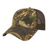 Cap America Camo Trucker Cap i2005 Realtree Max - 5®/Brown Standard Caps