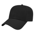Cap America Chino Twill with Snap Tab Closure Cap i3034 Black Standard
