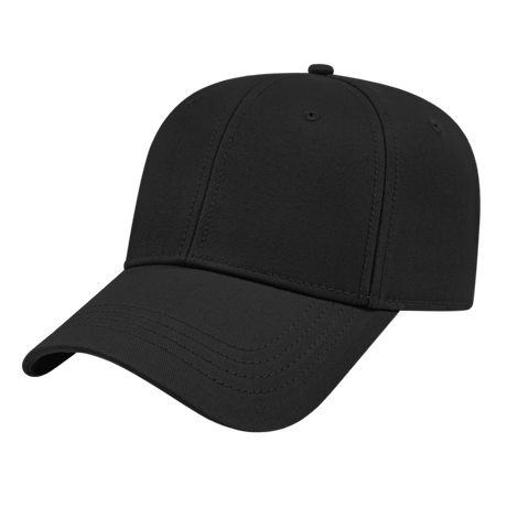 Cap America Chino Twill with Snap Tab Closure Cap i3034 Black Standard