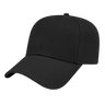 Cap America Chino Twill with Snap Tab Closure Cap i3034 Black Standard