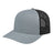 Cap America Classic 6 Panel Trucker Cap i3038 Heather/Black Standard Caps