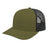 Cap America Classic 6 Panel Trucker Cap i3038 Loden/Black Standard Caps