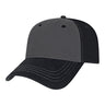 Cap America Classic Dad Cap i1002 Dark Gray/Black Standard