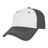 Cap America Classic Dad Cap i1002 White/Dark Gray Standard