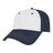Cap America Classic Dad Cap i1002 White/Navy Standard
