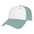 Cap America Classic Dad Cap i1002 White/Smoke Blue Standard
