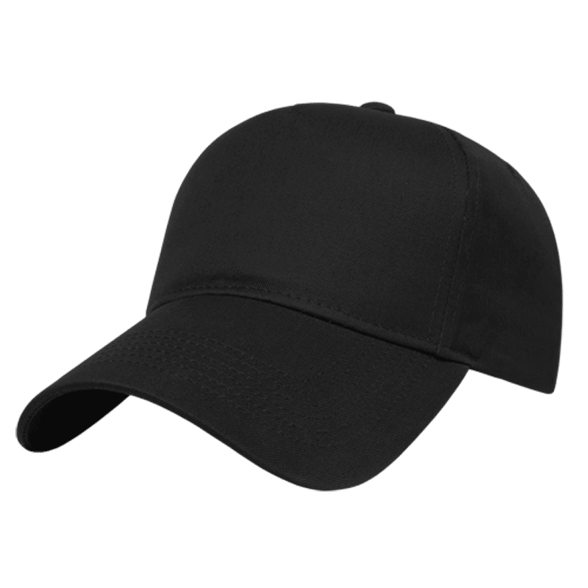 Cap America Five Panel Cap i5050 Black Standard