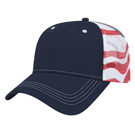Cap America Flag Trucker Cap i2011 Navy/White Standard