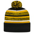 Cap America Fleece Lined Knit Cap with Cuff iK65 Royal/Dark Heather/White Standard