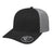 Cap America Flexfit 110® Jacquard Trucker Mesh Back Cap - Cap America i8516 Black/Silver Standard Hats
