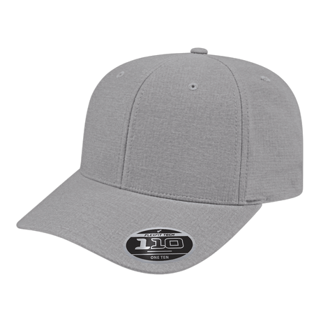 Cap America Flexfit 110® Mélange Full Fabric Cap i8510 Silver Standard