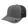Cap America Flexfit 110® Mélange Trucker Cap i8509 Charcoal/Black Standard
