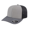 Cap America Flexfit 110® Mélange Trucker Cap i8509 i8509 - Silver/Charcoal/Black Standard