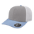 Cap America Flexfit 110® Mélange Trucker Cap i8509 Silver/Allure/White Standard