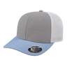Cap America Flexfit 110® Mélange Trucker Cap i8509 Silver/Allure/White Standard
