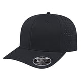 Cap America Flexfit 110® Perforated Performance Snapback Cap i8533 Black Standard Caps