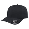 Cap America Flexfit 110® Perforated Performance Snapback Cap i8533 Black Standard Caps