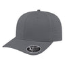 Cap America Flexfit 110® Perforated Performance Snapback Cap i8533 Graphite Standard Caps