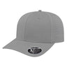 Cap America Flexfit 110® Perforated Performance Snapback Cap i8533 Silver Standard Caps