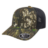 Cap America Flexfit 110® Premium Camo Trucker Cap i8511 Mossy Oak® Break Up®/Black Standard