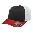 Cap America Flexfit 110® Premium Trucker Cap i8502 Black/Red/White Standard Caps