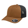 Cap America Flexfit 110® Premium Trucker Cap i8502 Caramel/Black Standard Caps