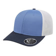 Cap America Flexfit 110® Premium Trucker Cap i8502 Columbia Blue/Navy/White Standard Caps