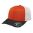 Cap America Flexfit 110® Premium Trucker Cap i8502 Orange/Black/White Standard Caps