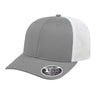 Cap America Flexfit 110® Premium Trucker Cap i8502 Silver/White Standard Caps